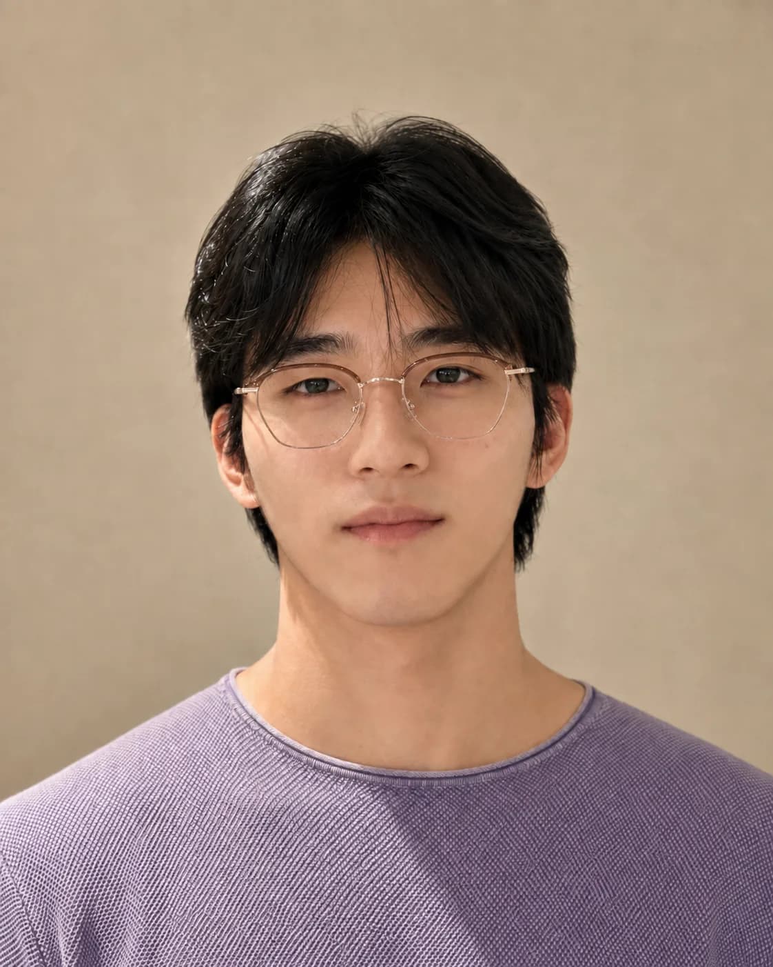 반테 안경